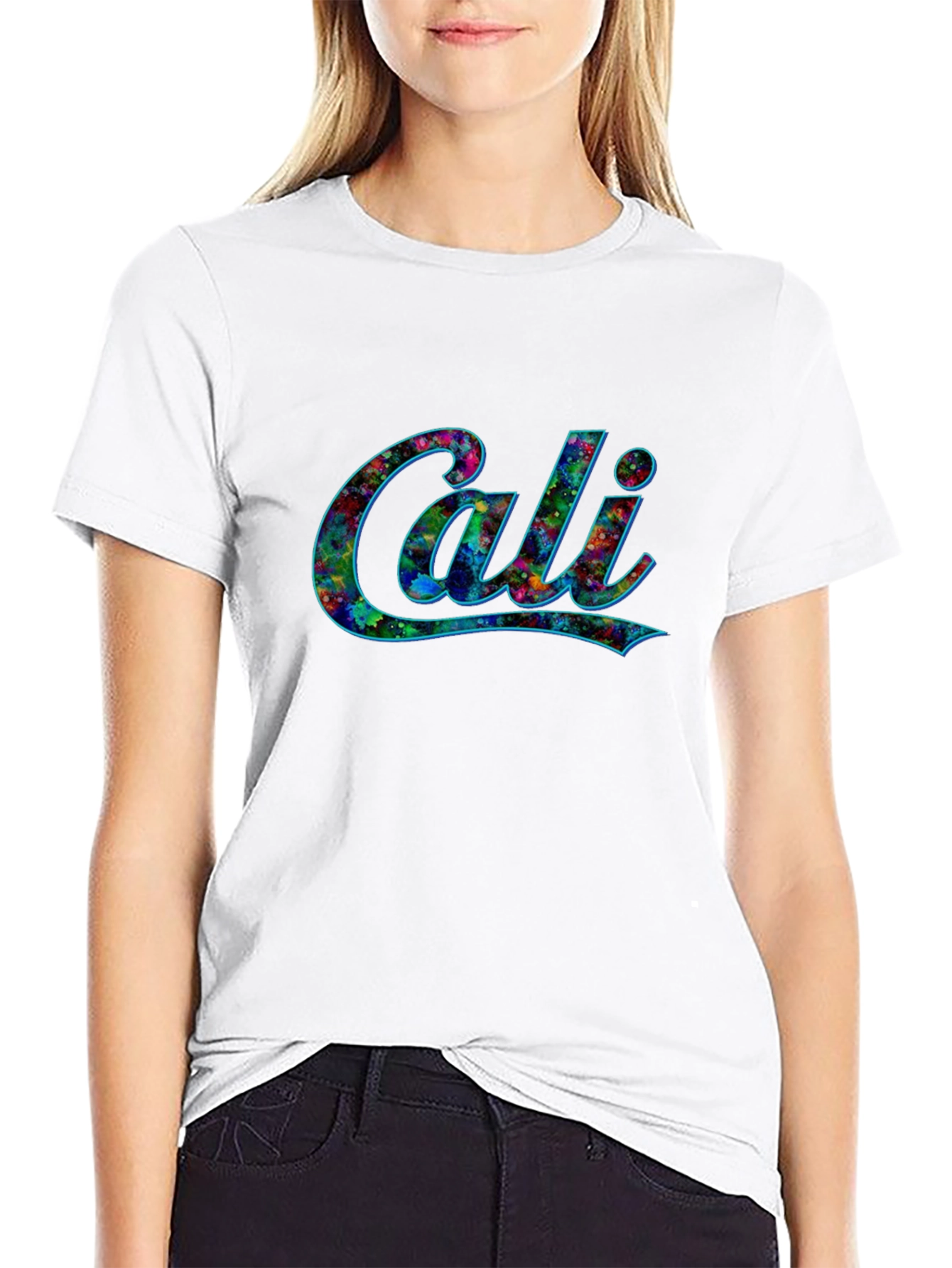 Cali Graphic T-Shirt - Mens Black Tee