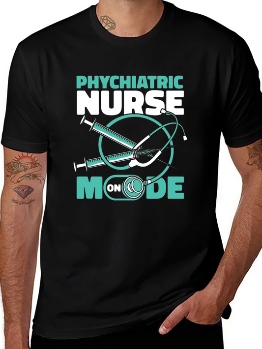 Psychiatric Nurse On Mode T-Shirt