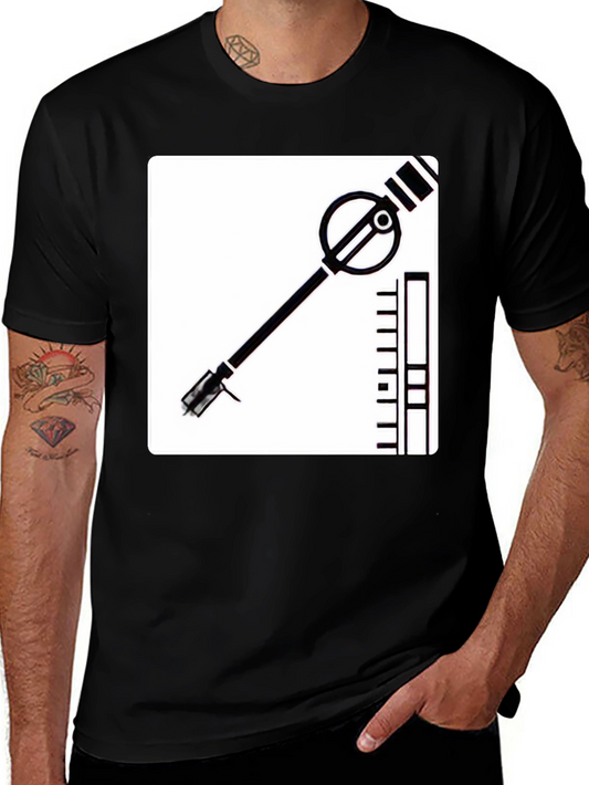 Modern Graphic Tee - Black Unisex Shirt