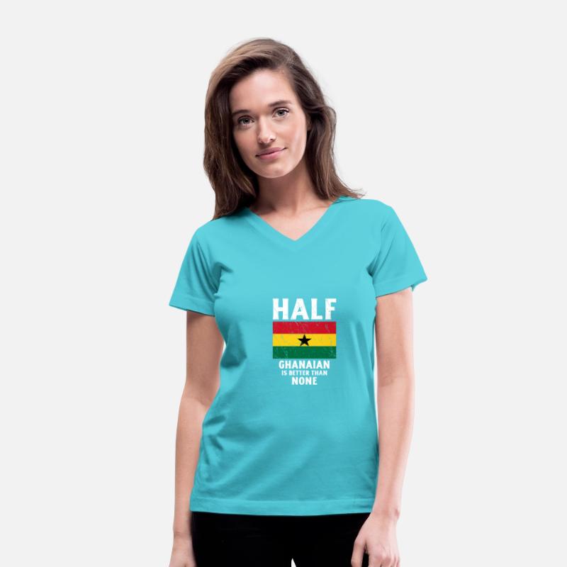 Half Ghanaian Is Better Than None National Flag Gh