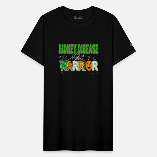 Halloween kidney disease Awareness Warrior green