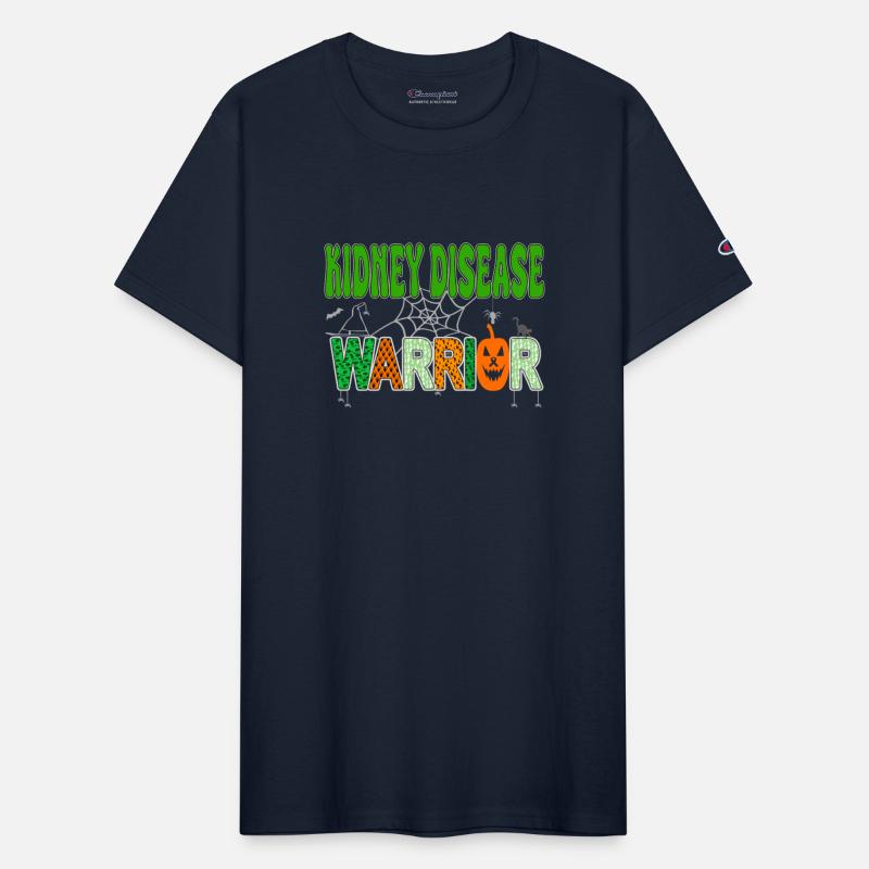 Halloween kidney disease Awareness Warrior green