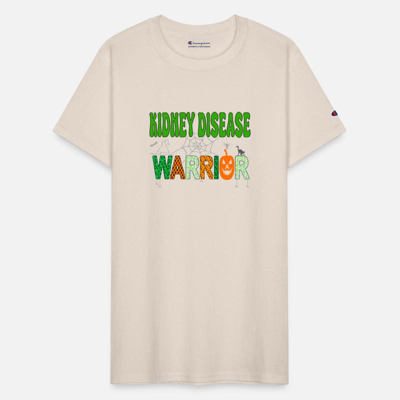 Halloween kidney disease Awareness Warrior green