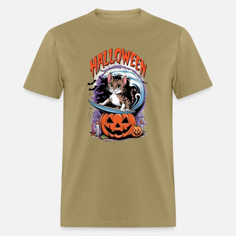 Halloween Surfer Cat Adventure