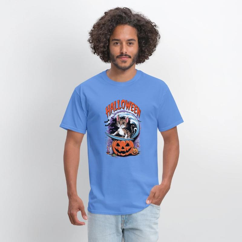 Halloween Surfer Cat Adventure