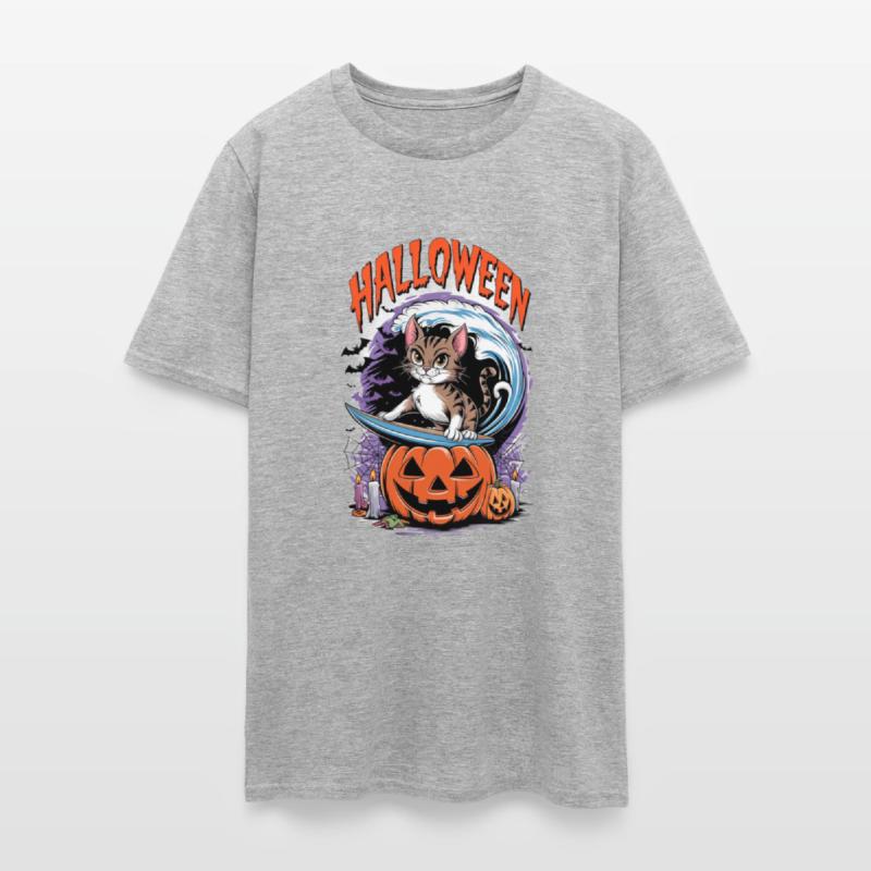 Halloween Surfer Cat Adventure