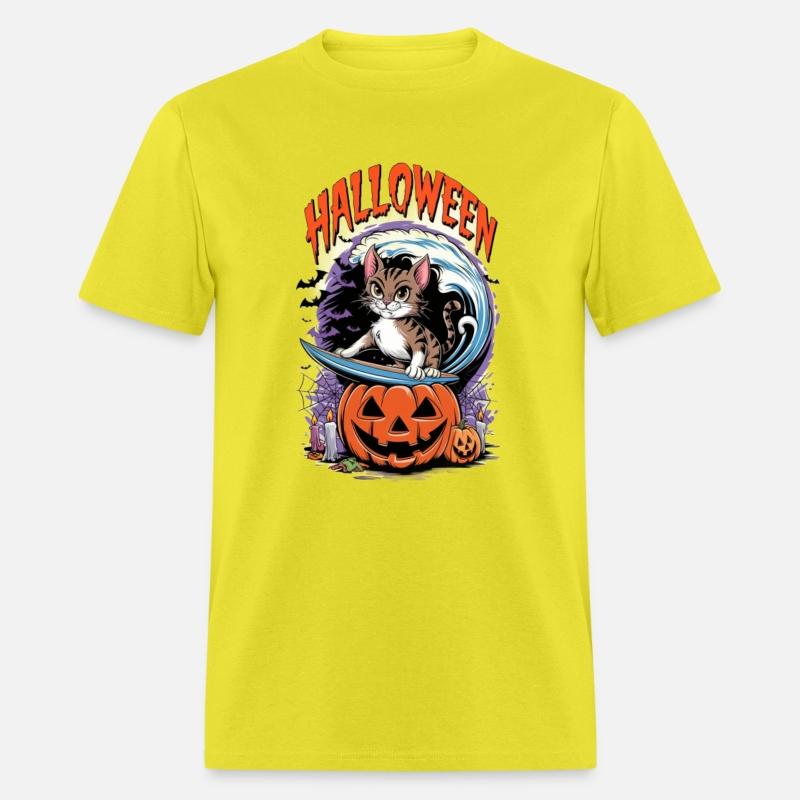 Halloween Surfer Cat Adventure