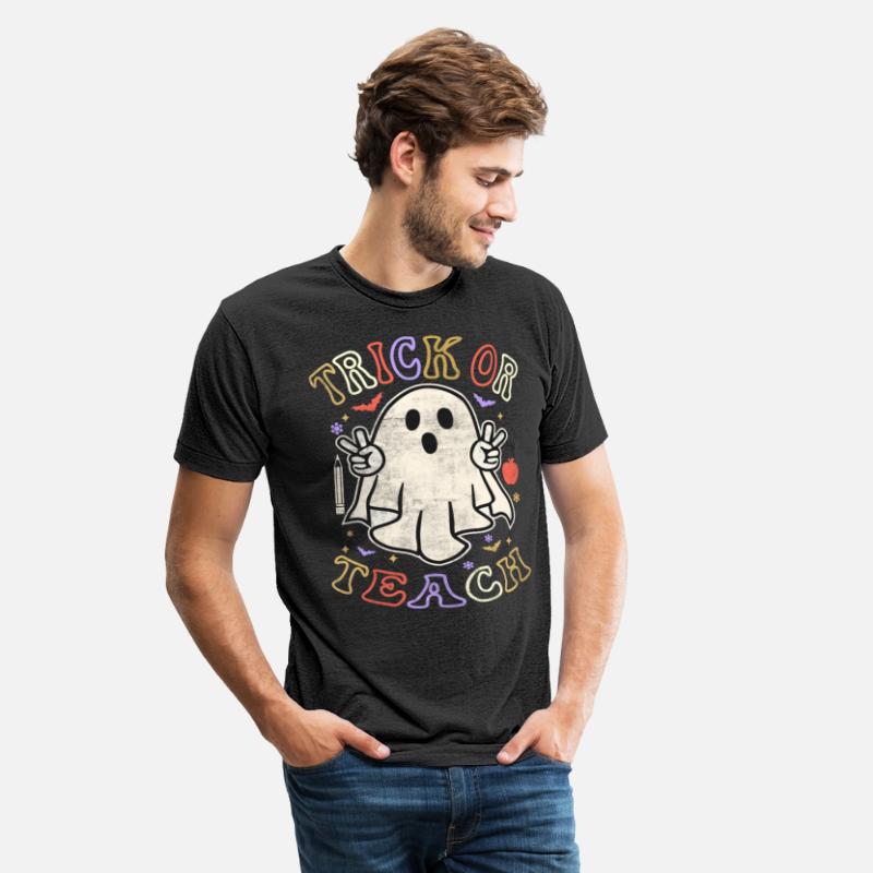 Halloween Trick Or Teach Horror Haunted Witch