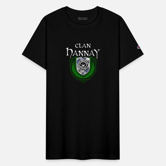 Hannay Surname Scottish Clan Tartan Crest Badge