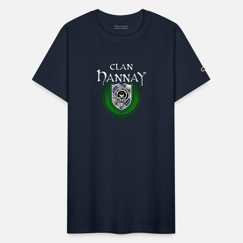 Hannay Surname Scottish Clan Tartan Crest Badge