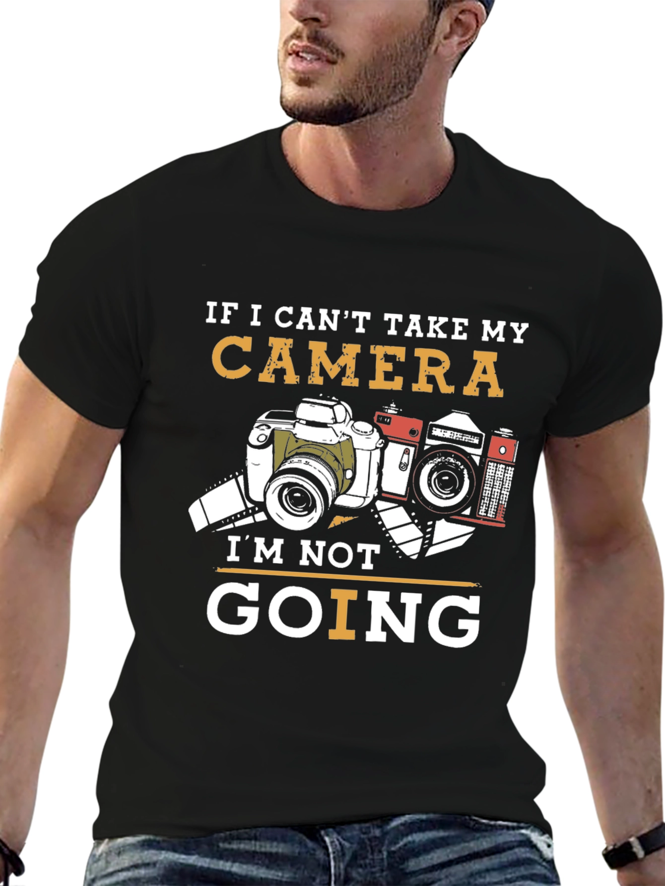 Camera Lovers T-Shirt: If I Cant Take My Camera...
