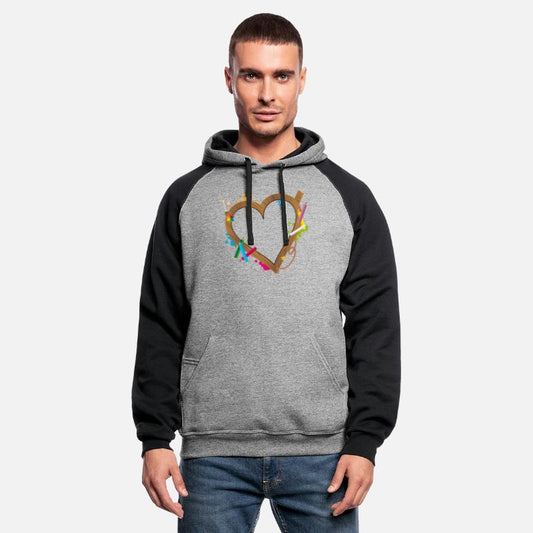 Heart shape frame for school beginners