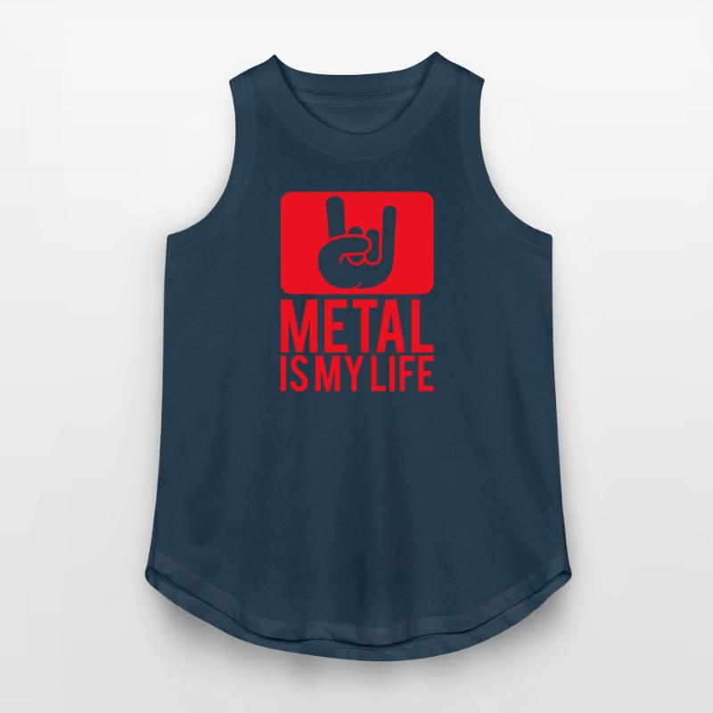 Heavy Metal Is My Life Hard Rock Music Text Quote