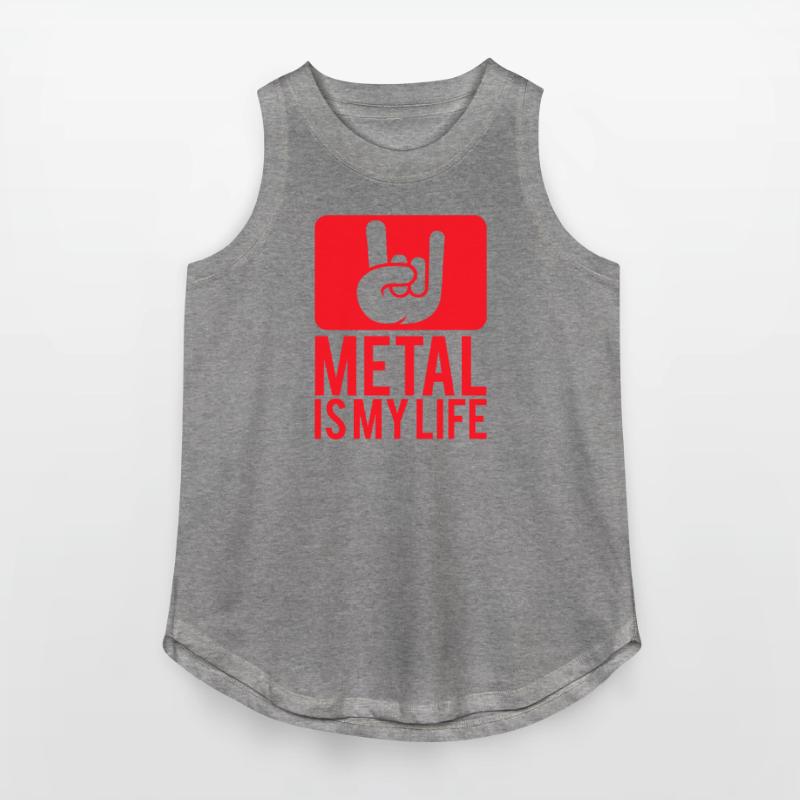 Heavy Metal Is My Life Hard Rock Music Text Quote