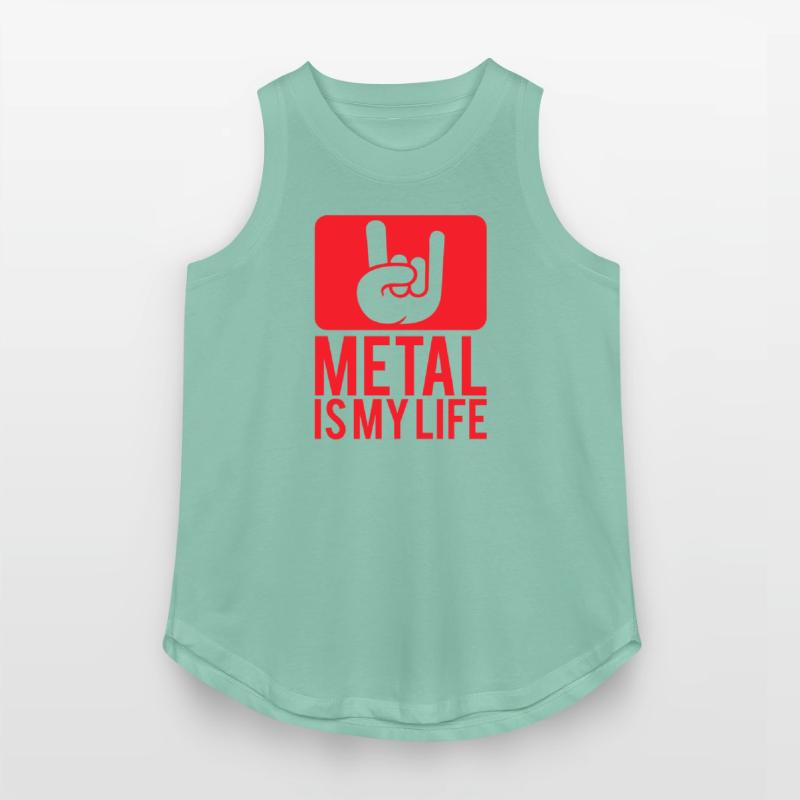 Heavy Metal Is My Life Hard Rock Music Text Quote