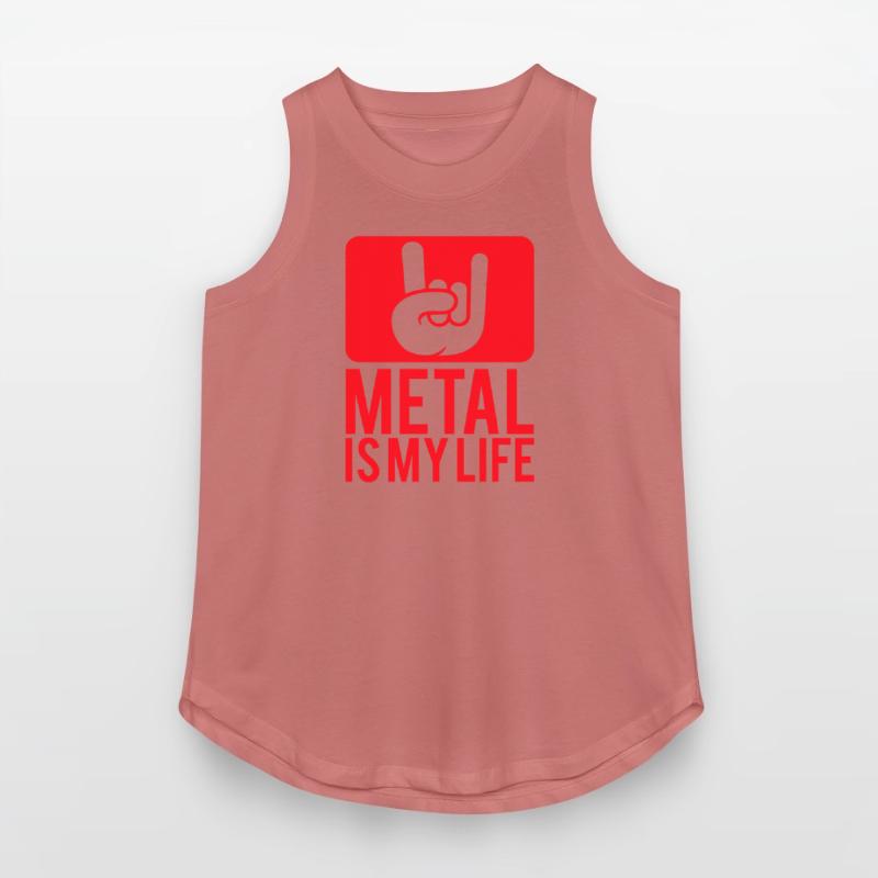 Heavy Metal Is My Life Hard Rock Music Text Quote