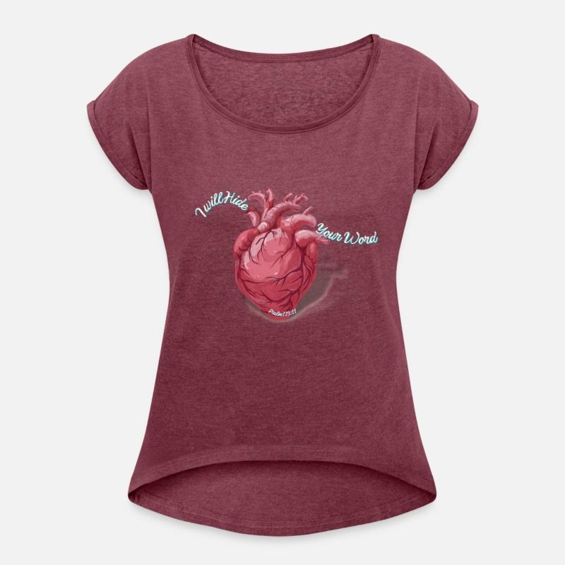 Hide Your Word Graphic Tee White Lettering