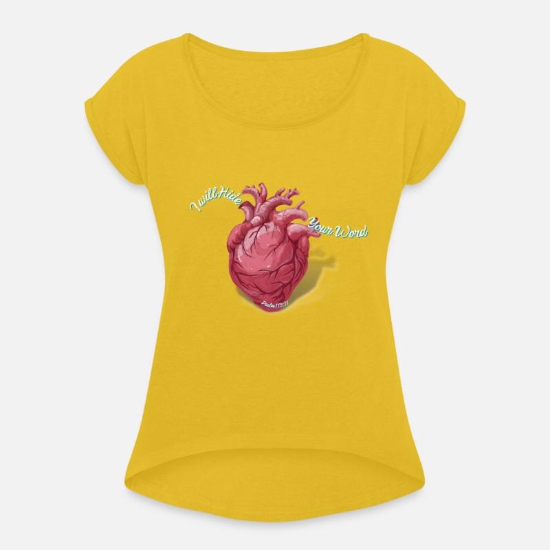 Hide Your Word Graphic Tee White Lettering