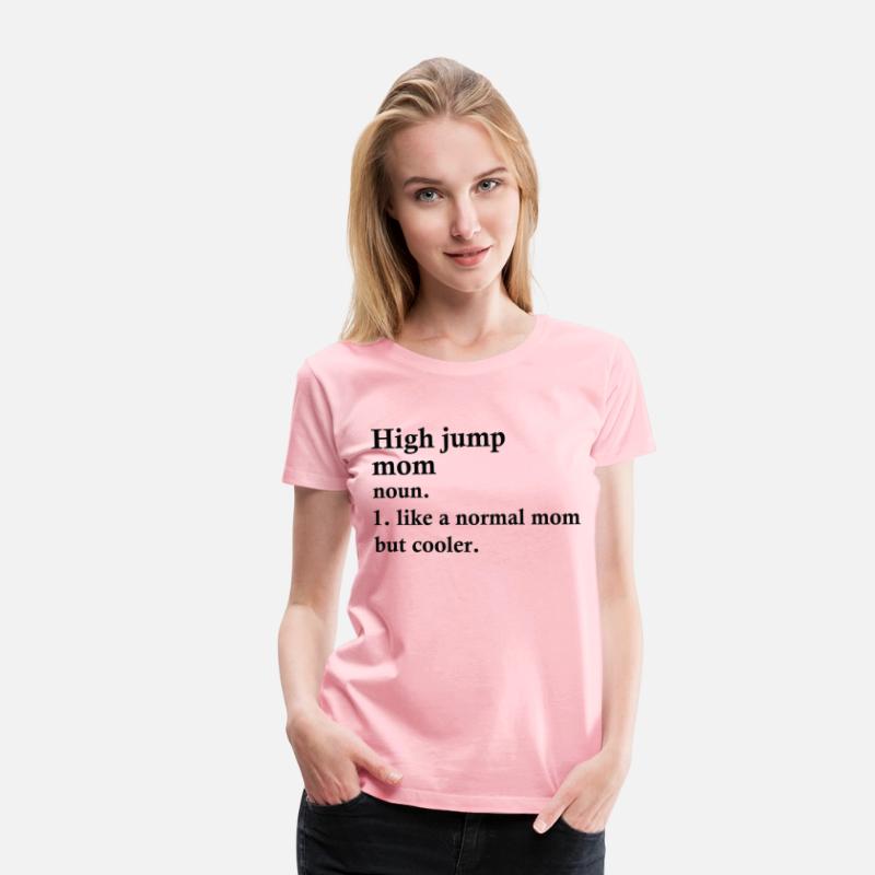 High Jump Mom Funny Athlete Definition