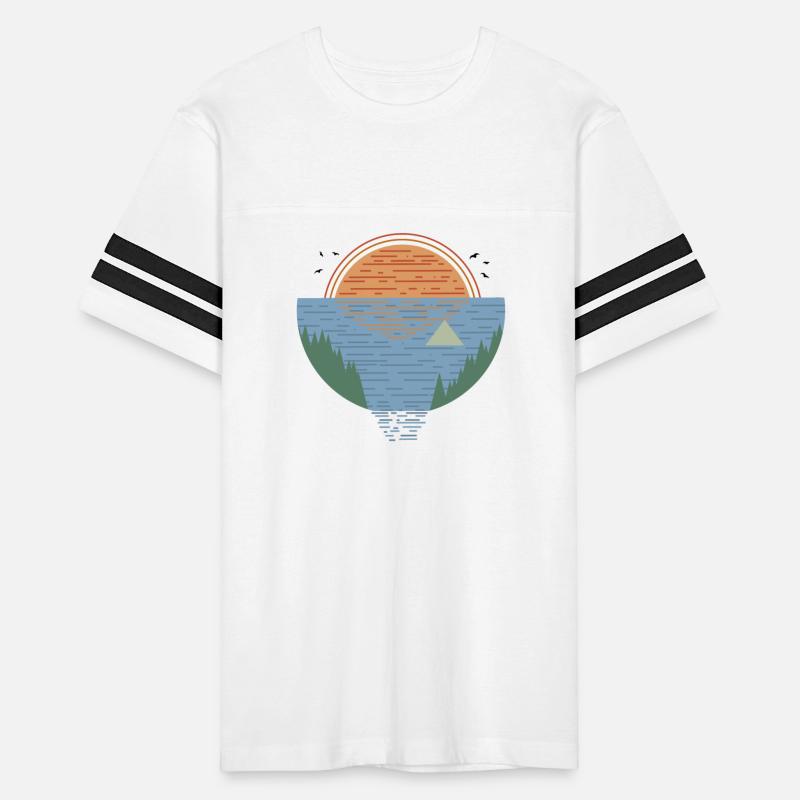 Hiker hiking landscape nature mountains gift