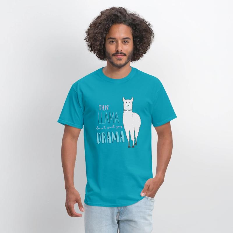 Hilarious Dramatic Llama Sarcastic Saying Funny