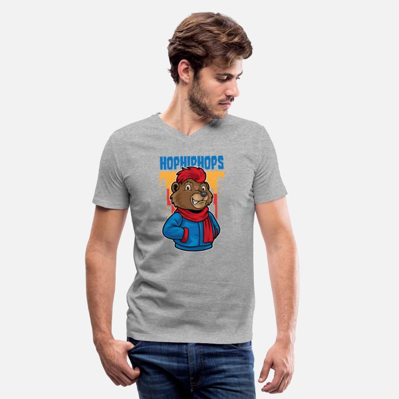 Hip Hop Bear Bear Funky Urban Cartoon Illustration