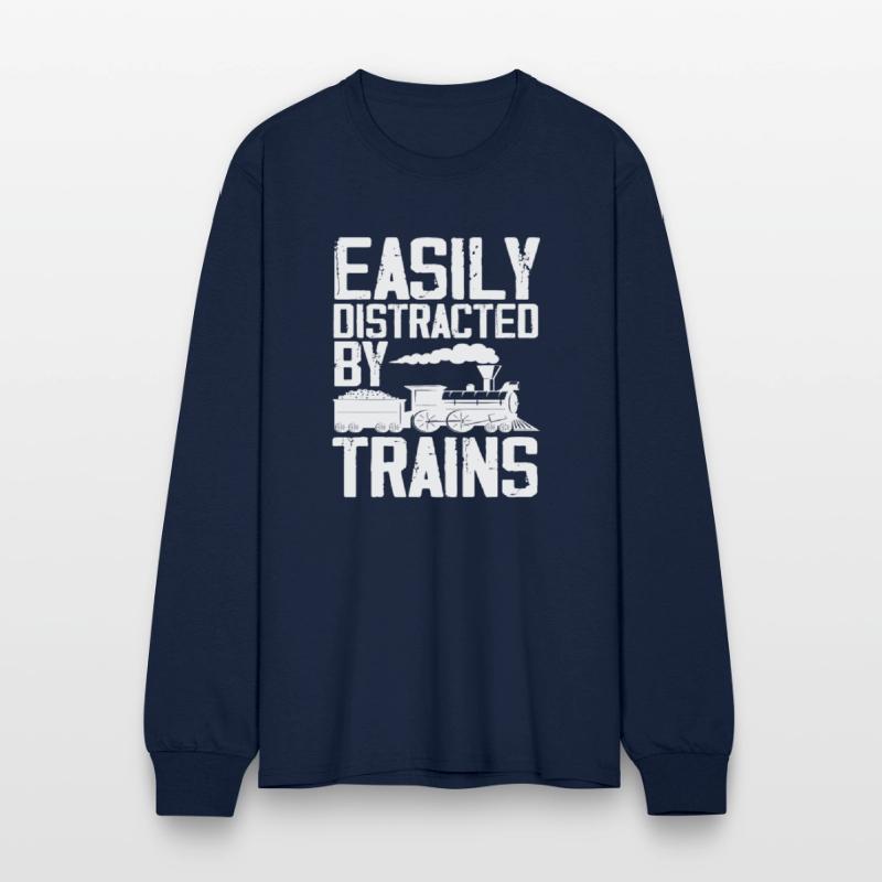 Hobby Railroader Boy Man Train Trains