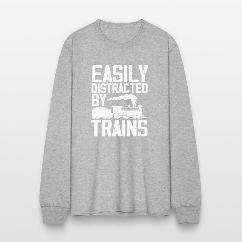 Hobby Railroader Boy Man Train Trains