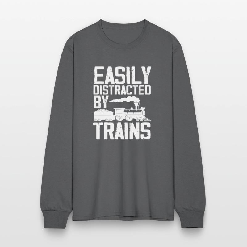 Hobby Railroader Boy Man Train Trains