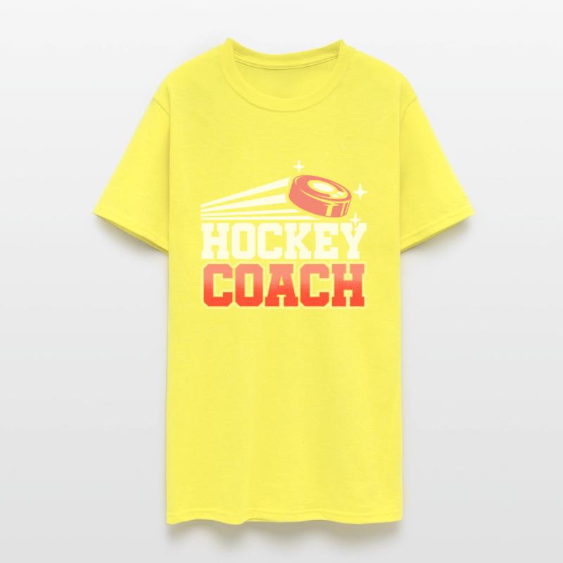 Hockey Coach Passing Puck Sports Player Ice Hockey