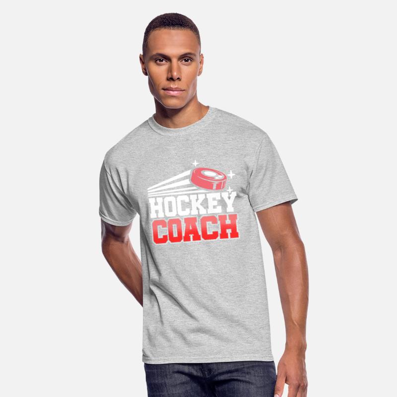 Hockey Coach Passing Puck Sports Player Ice Hockey