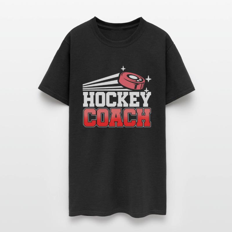 Hockey Coach Passing Puck Sports Player Ice Hockey