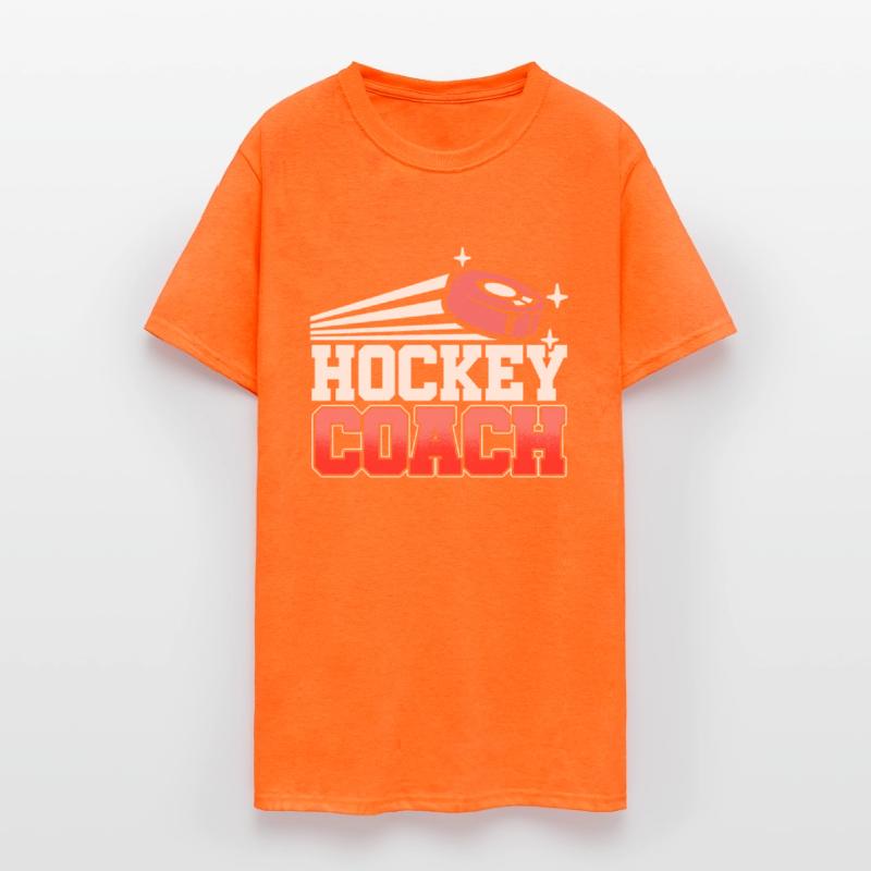 Hockey Coach Passing Puck Sports Player Ice Hockey