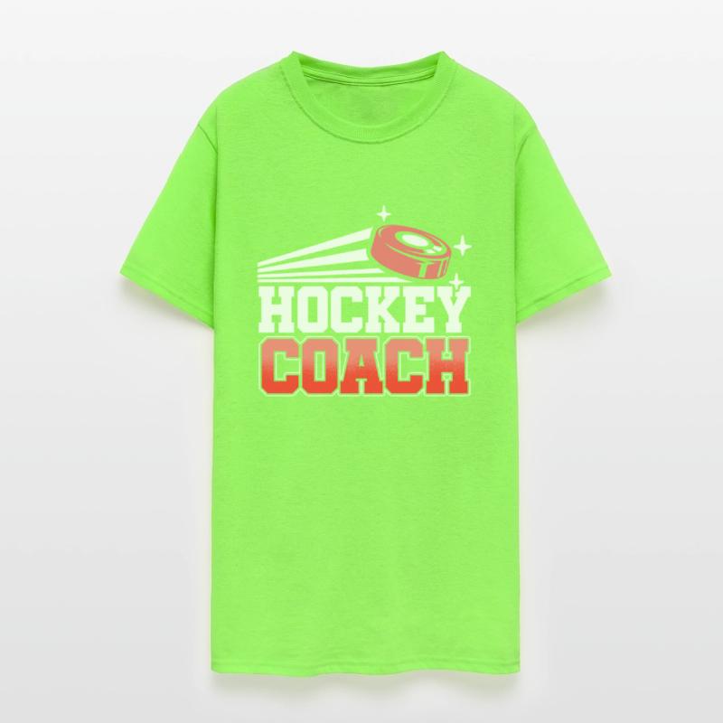 Hockey Coach Passing Puck Sports Player Ice Hockey