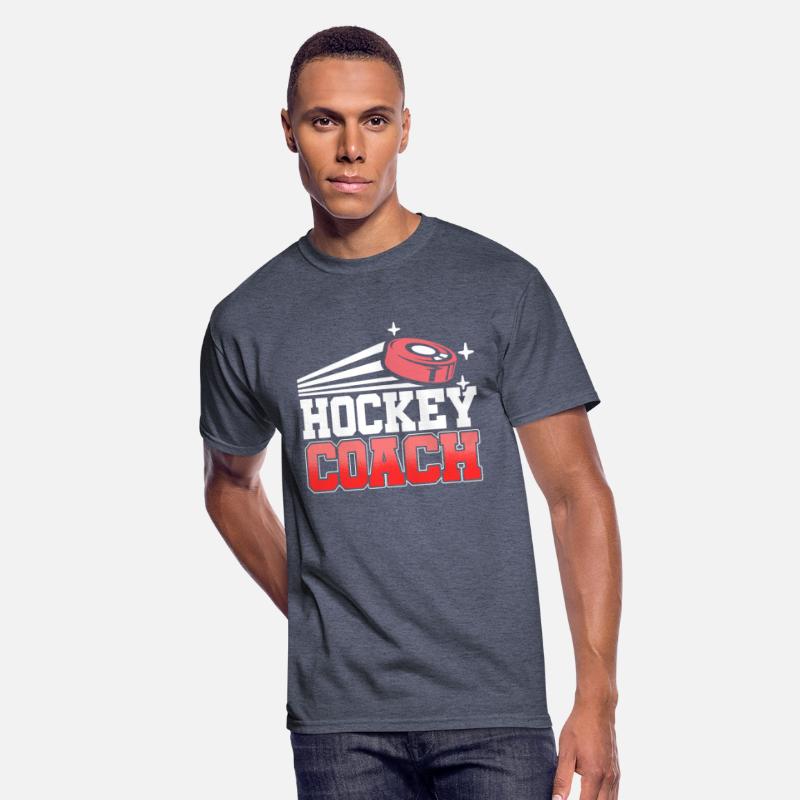 Hockey Coach Passing Puck Sports Player Ice Hockey