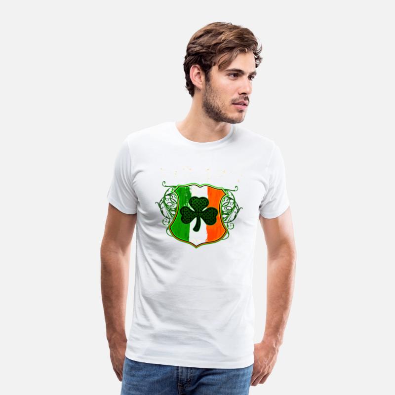 Hogan Irish Surname Ireland Flag Shield Shamrock