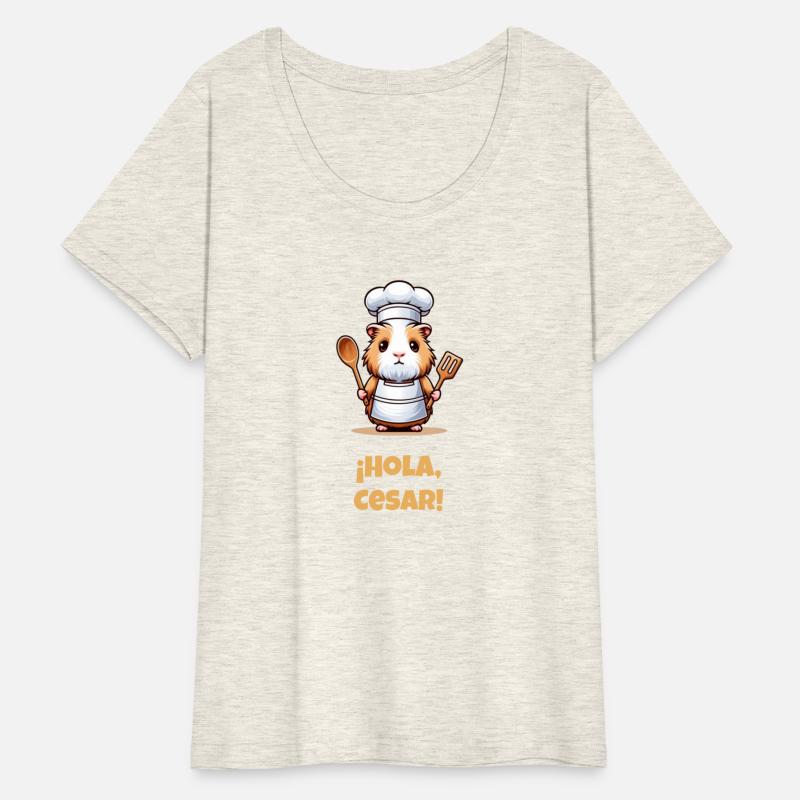 Hola Cesar Funny Peruvian Guinea Pig Chef El Cuy