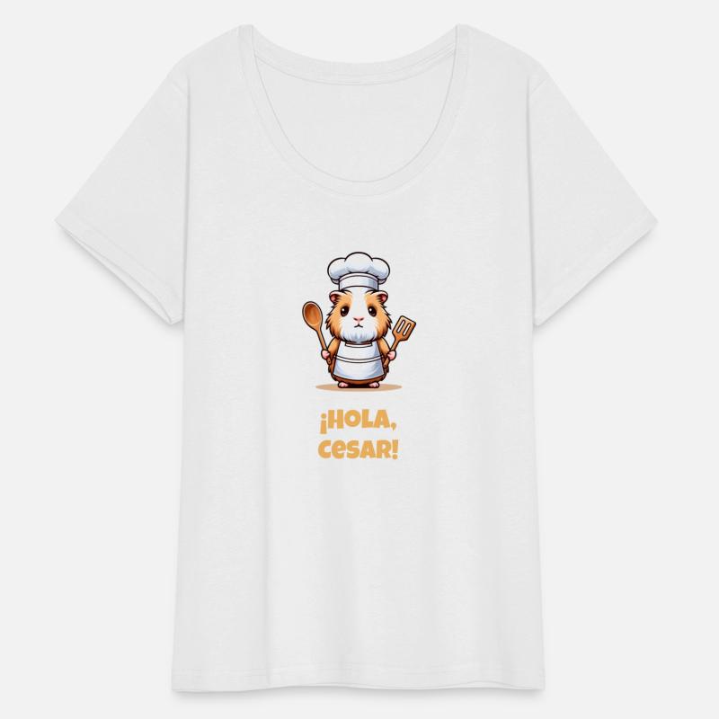 Hola Cesar Funny Peruvian Guinea Pig Chef El Cuy