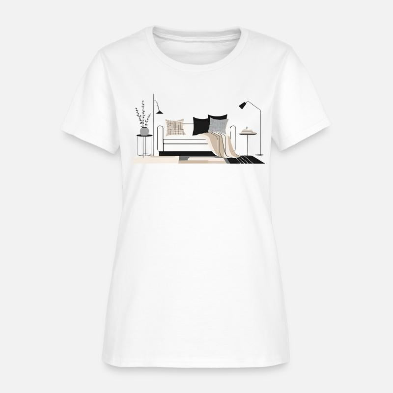 home sweet style t shirt design