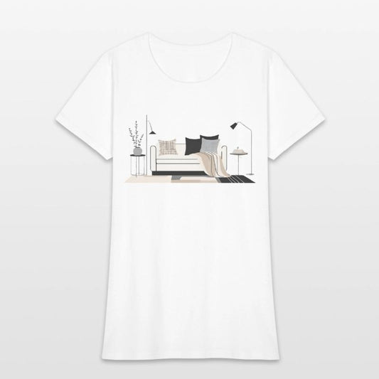 home sweet style t shirt design