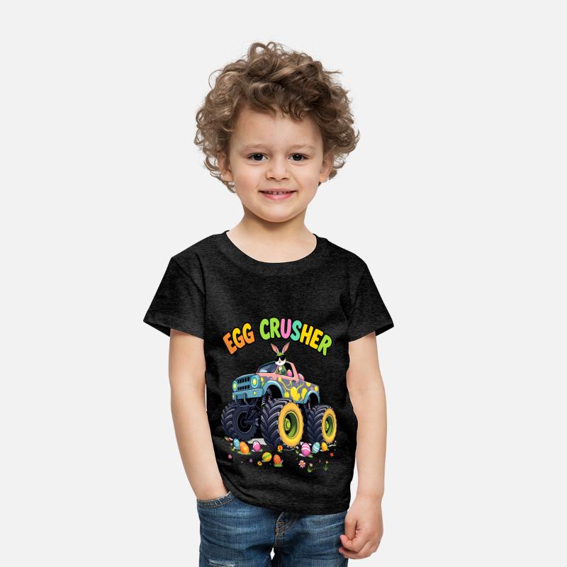 Hoppy Easter Ride Bunny Drives Monster Truck