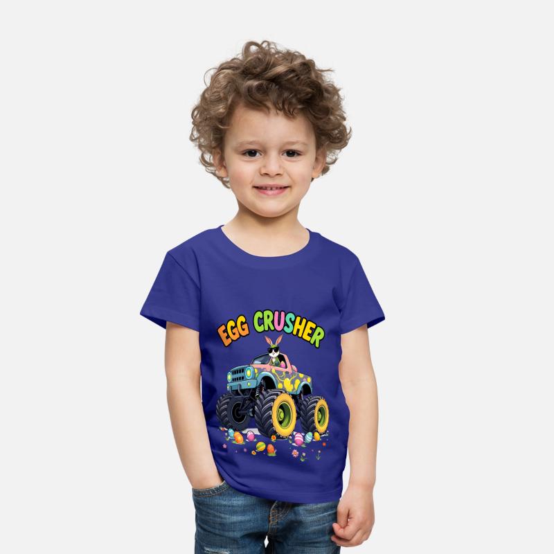 Hoppy Easter Ride Bunny Drives Monster Truck