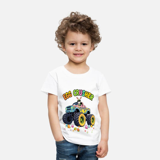 Hoppy Easter Ride Bunny Drives Monster Truck