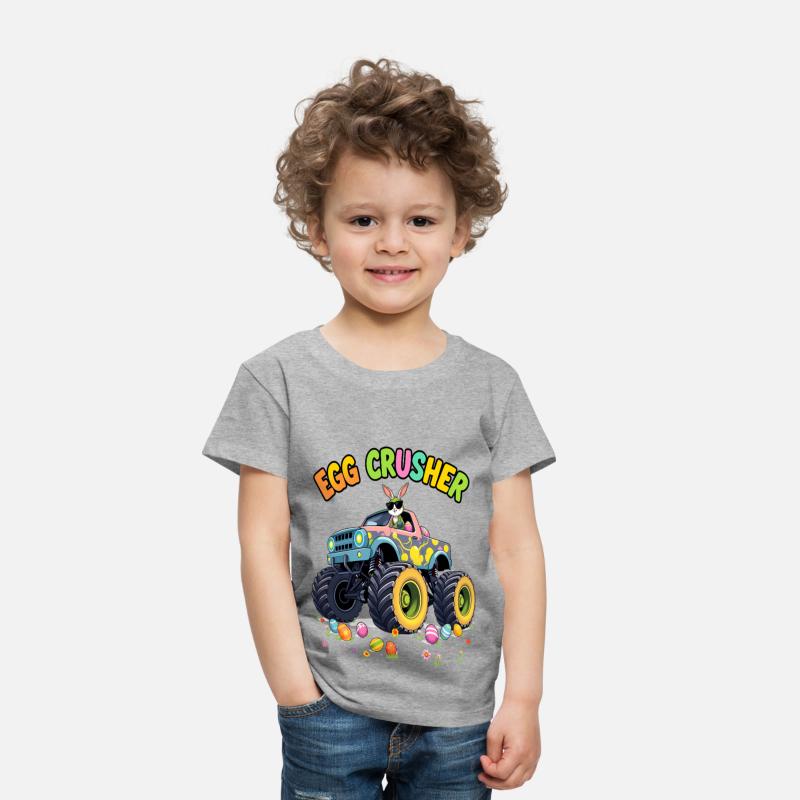 Hoppy Easter Ride Bunny Drives Monster Truck