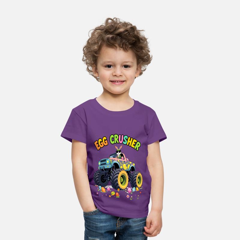 Hoppy Easter Ride Bunny Drives Monster Truck