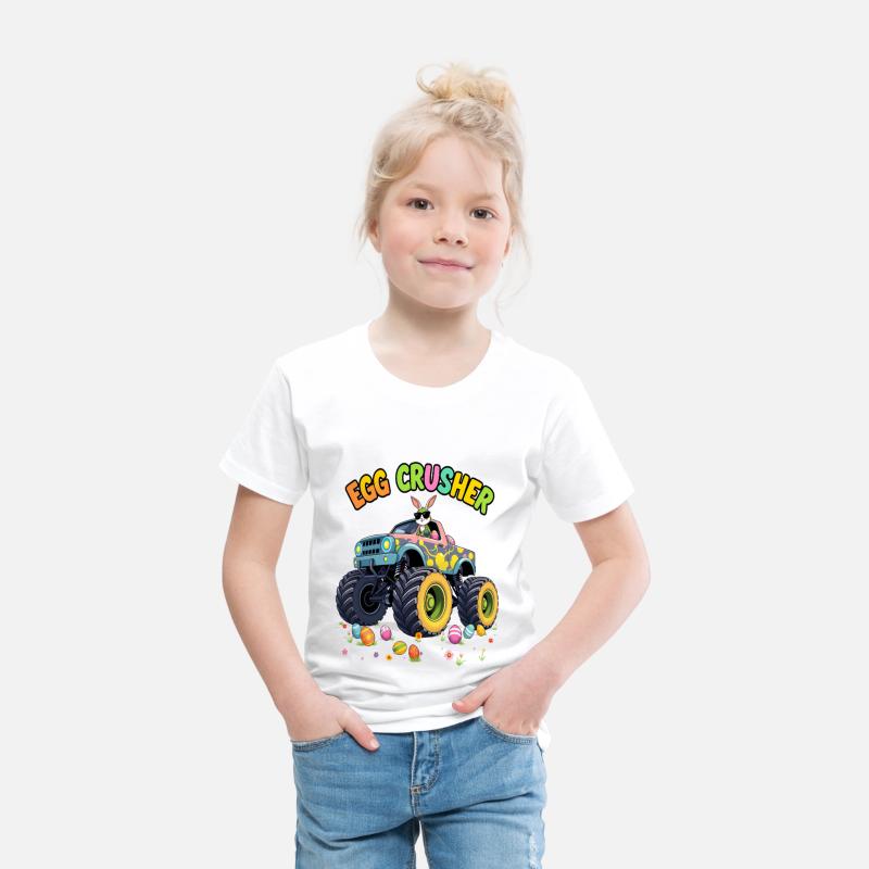 Hoppy Easter Ride Bunny Drives Monster Truck