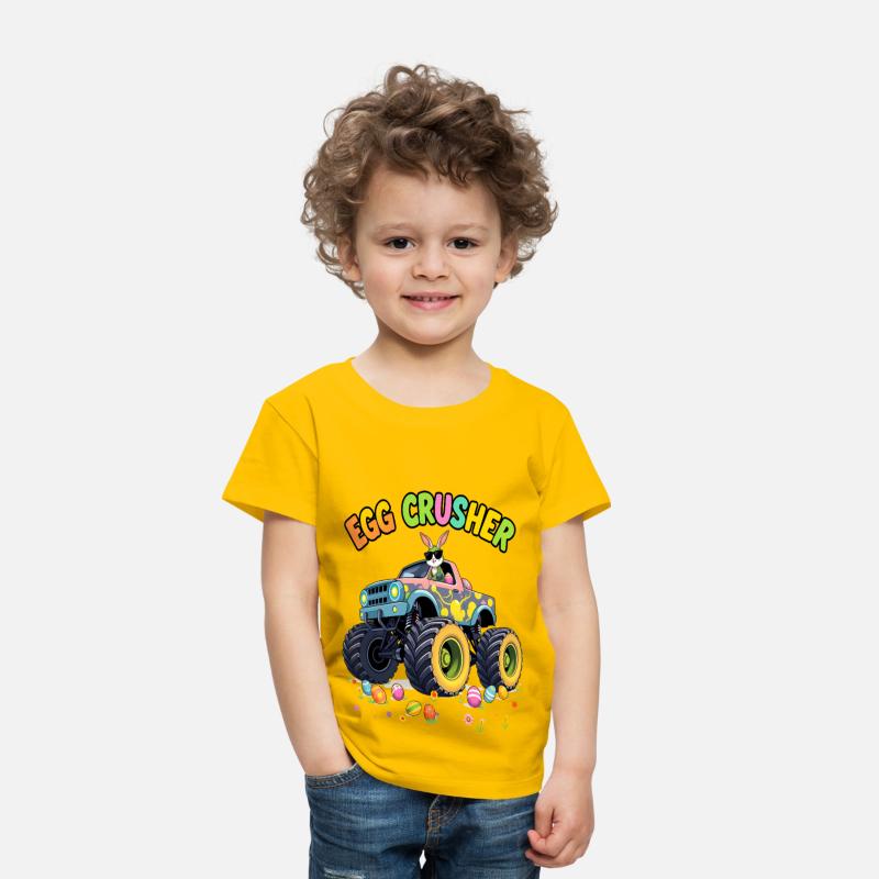 Hoppy Easter Ride Bunny Drives Monster Truck