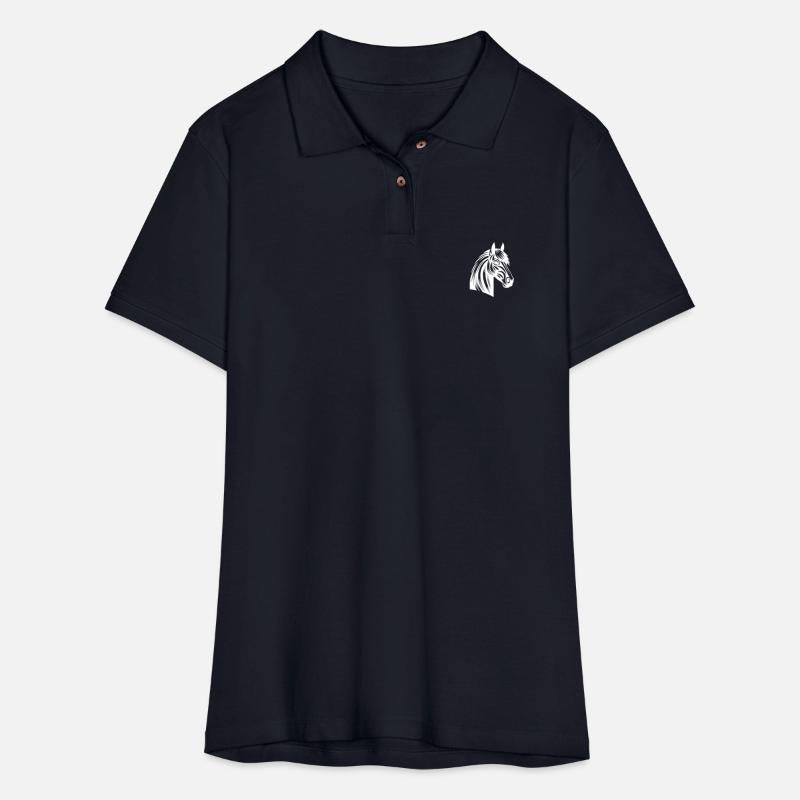 Horse Head Tattoo Style Portrait