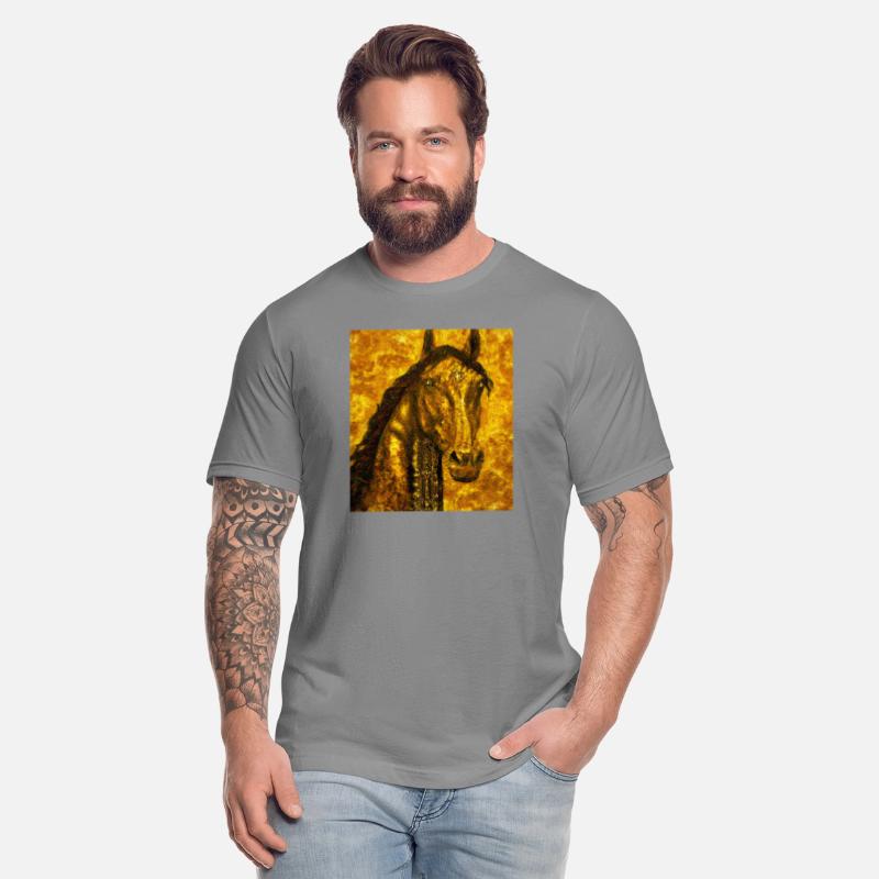 Horse Portrait Gustav Klimt Art Style