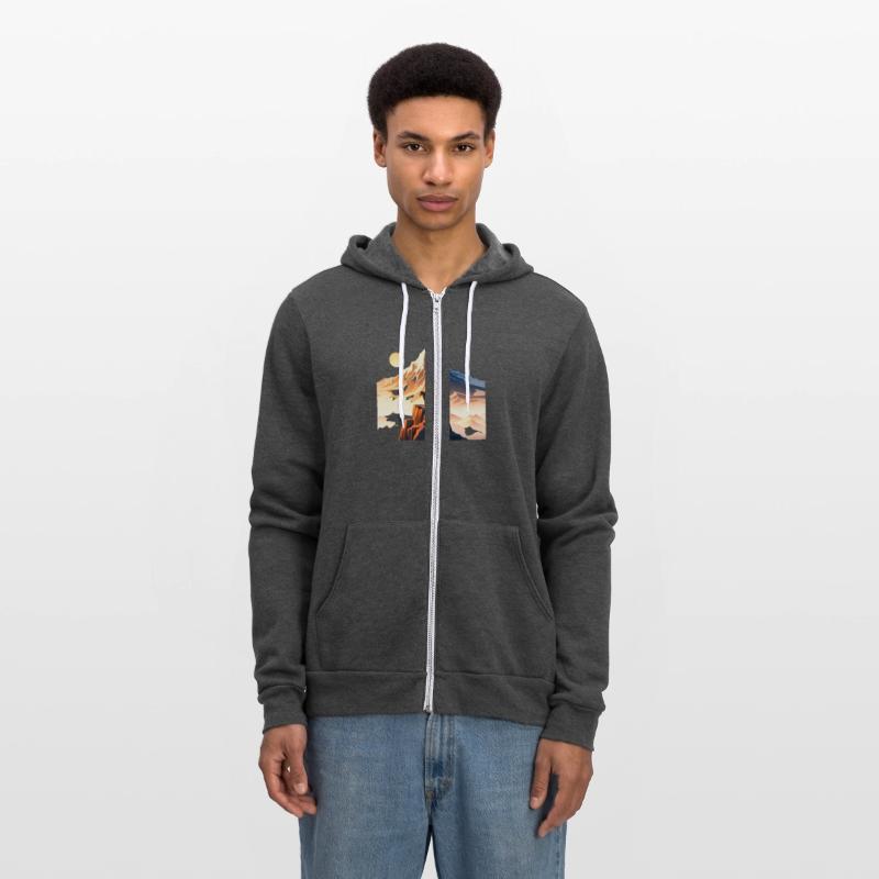 Horse running to mountain